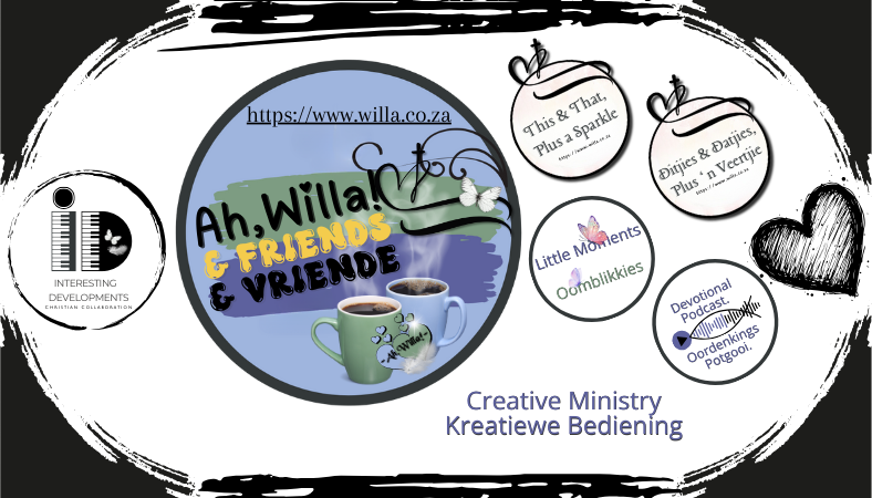 Collaborating Ministry Ah,Willa! & Friends for Interesting Developments a Christian Collaboration © copyright